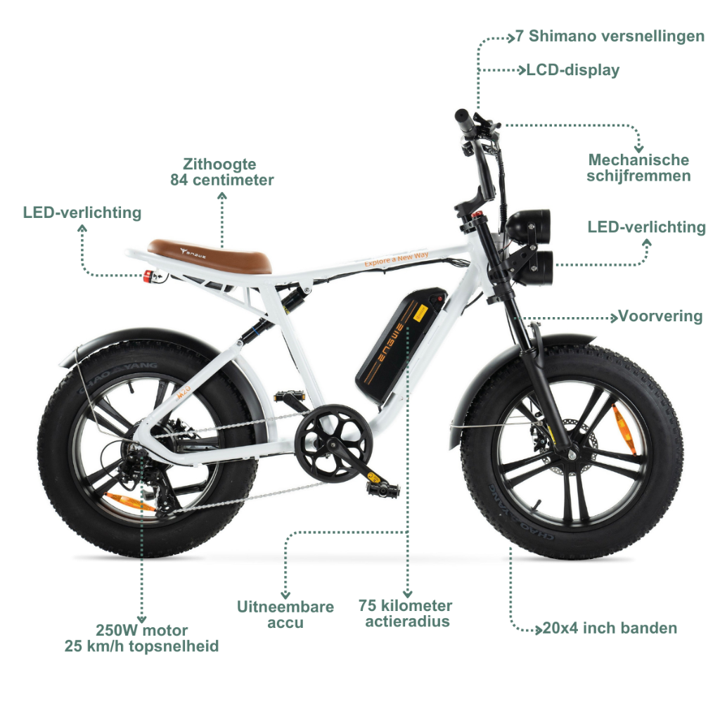 ENGWE M20 (13Ah) - Wit