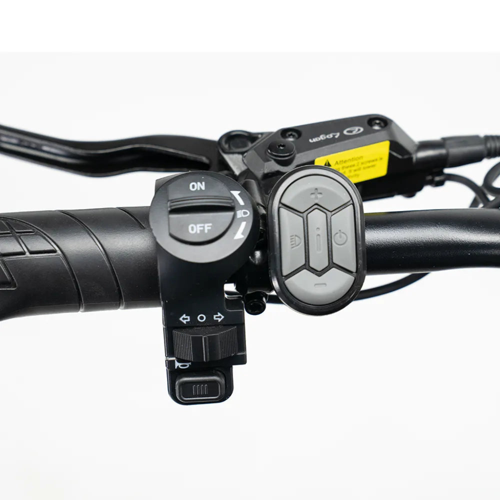 OUXI C80 - Zwart (incl. voetsteuntjes, achterzitje & alarm)