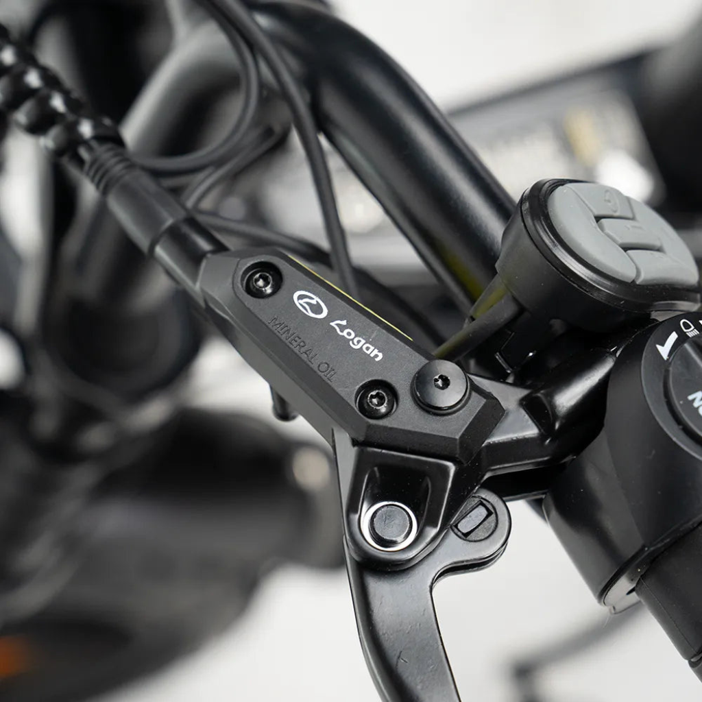 OUXI C80 - Zwart (incl. voetsteuntjes, achterzitje & alarm)