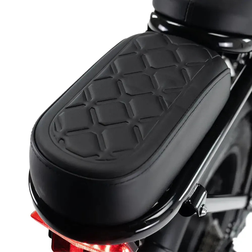 OUXI C90 - Zwart (incl. voetsteuntjes, voorrekje & alarm)