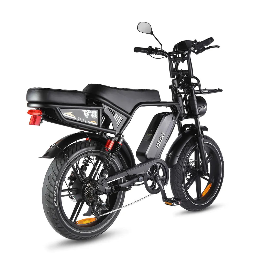 OUXI V8 Ultra - Zwart (incl. achterzitje, voorrekje & alarm)OUXI V8 Ultra - Zwart (incl. achterzitje, voorrekje & alarm)