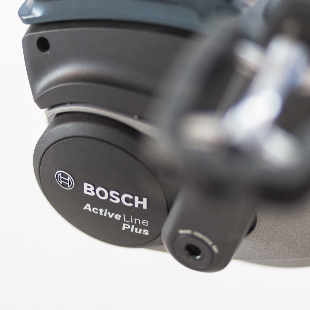 PUCH E-Maxi Belt Active Plus 500 | Blue Indigo Glossy (Dames)