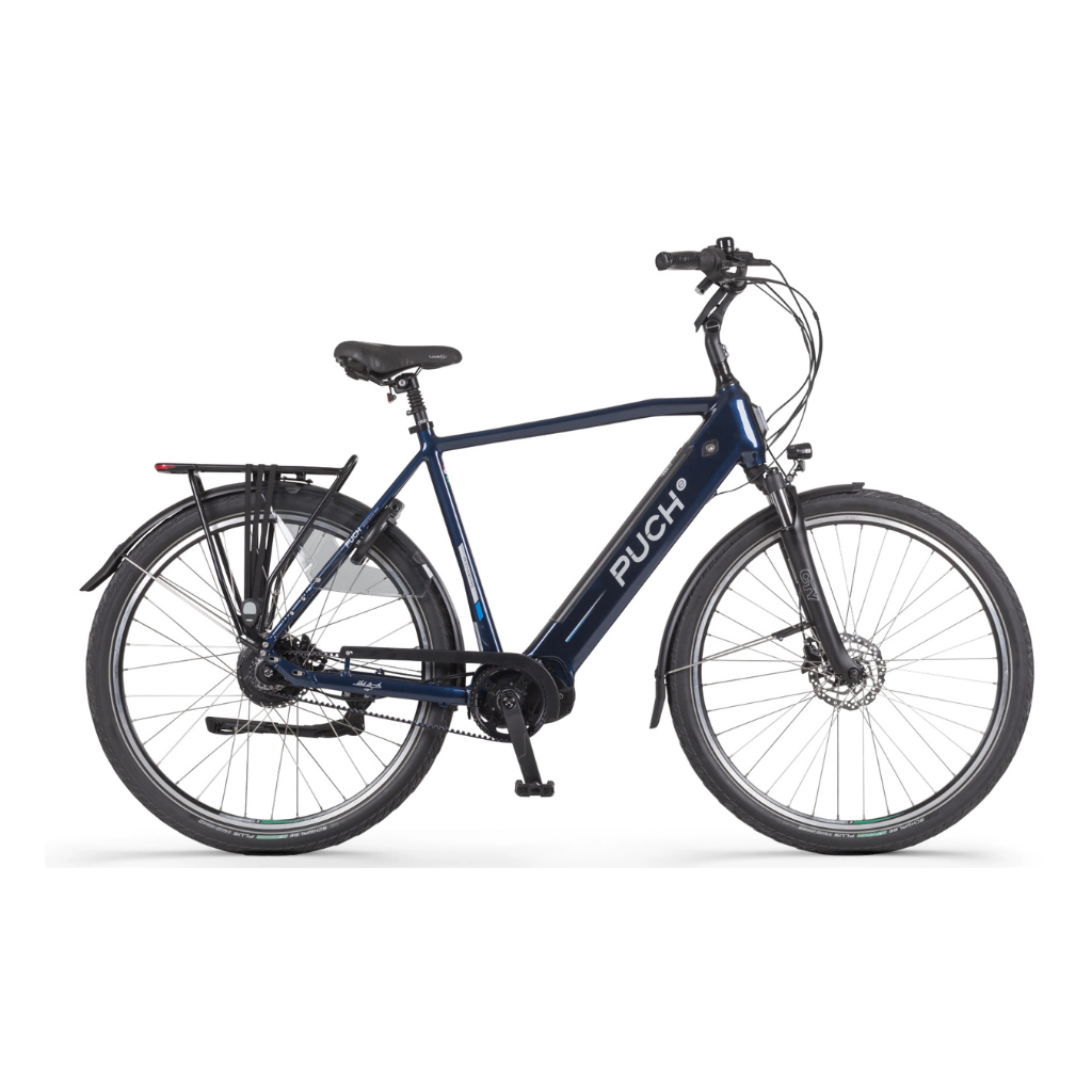 PUCH E-Zirkon Enviolo Belt | Deep Blue Glossy (Heren)