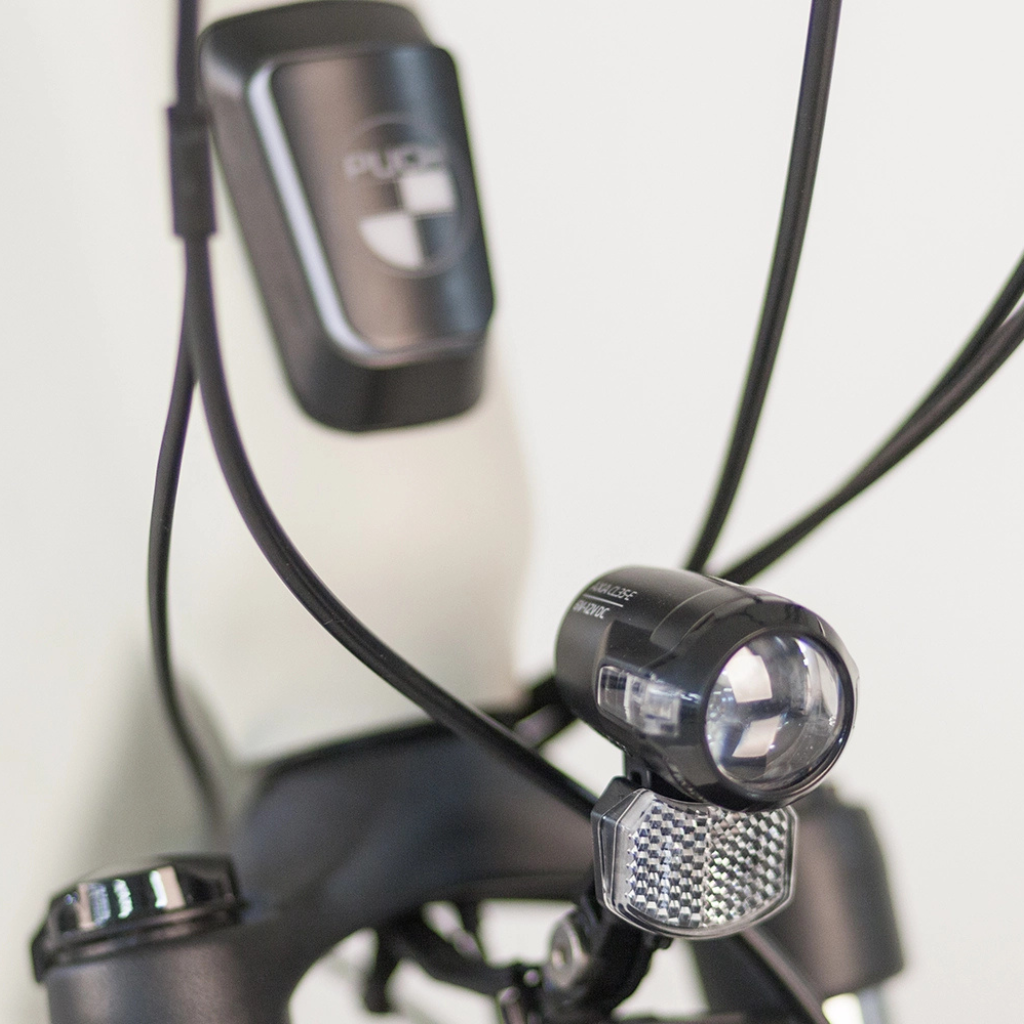 PUCH E-Zirkon Enviolo Belt | Silk Grey Matt (Dames)