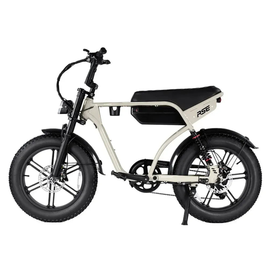 RSE Fatbike - Beige (incl. voetsteuntjes & alarm)