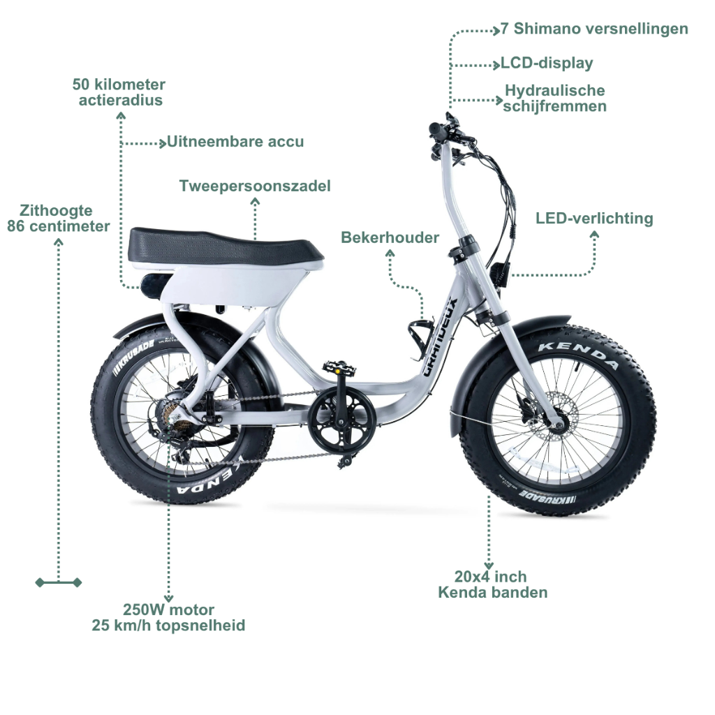 Grandeux Xcite - Grijs
