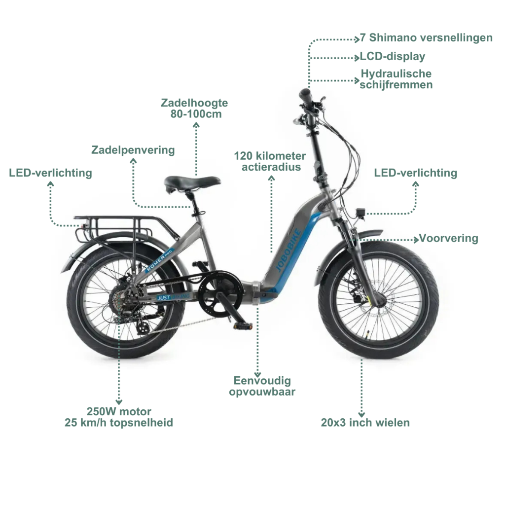 JOBOBIKE Romer Pro - Grijs