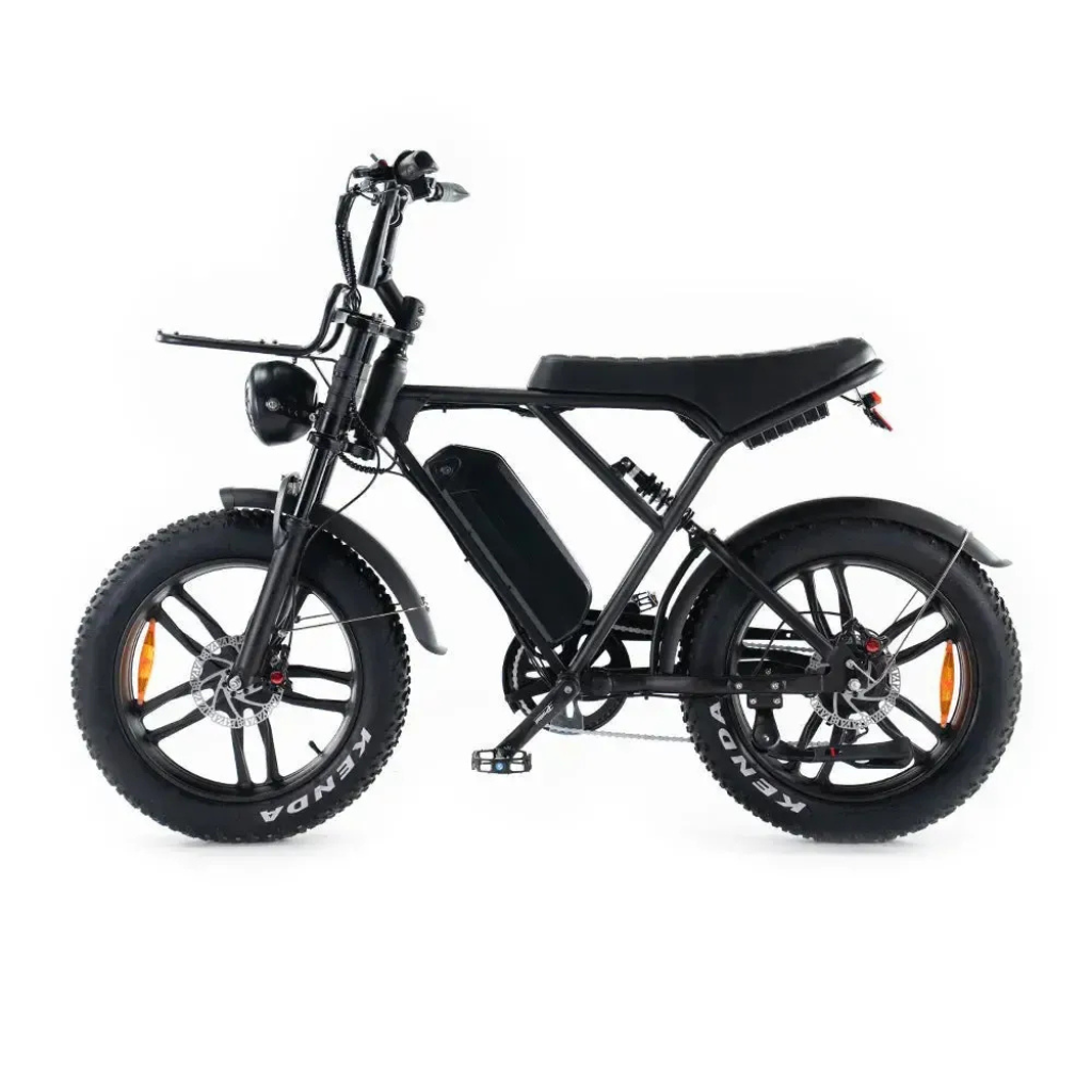 OUXI H9 - Zwart (incl. voetsteuntjes, voorrekje & alarm)