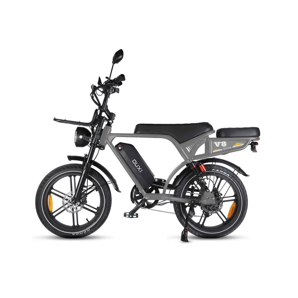 OUXI V8 Ultra - Grijs (incl. achterzitje, voorrekje & alarm)