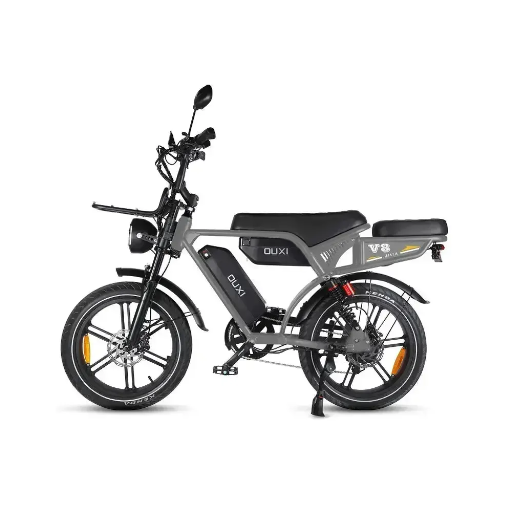 OUXI V8 Ultra Max - Grijs (incl. achterzitje, voorrekje & alarm)