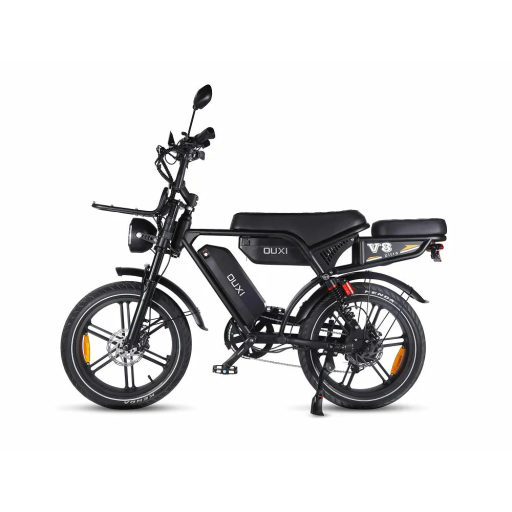 OUXI V8 Ultra Max - Zwart (incl. achterzitje, voorrekje & alarm)