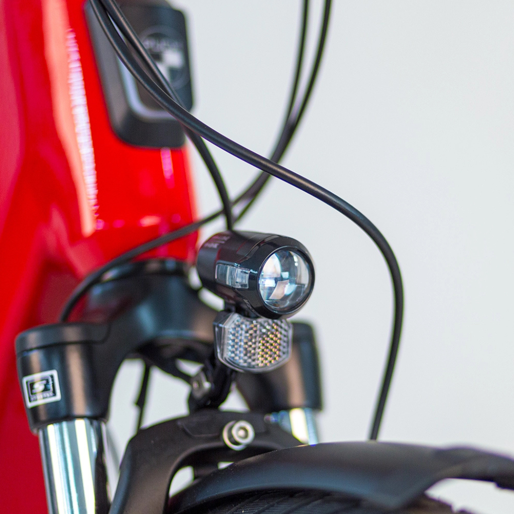 PUCH E-Modern N7 | Signal Red Glossy (Dames)
