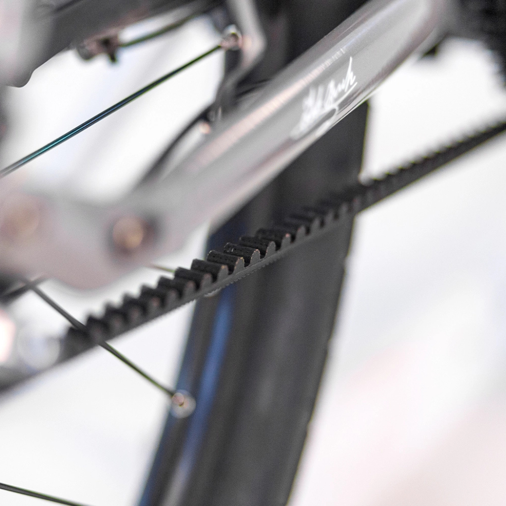 PUCH E-Felice N7 Belt | Aluminium Grey (Dames)