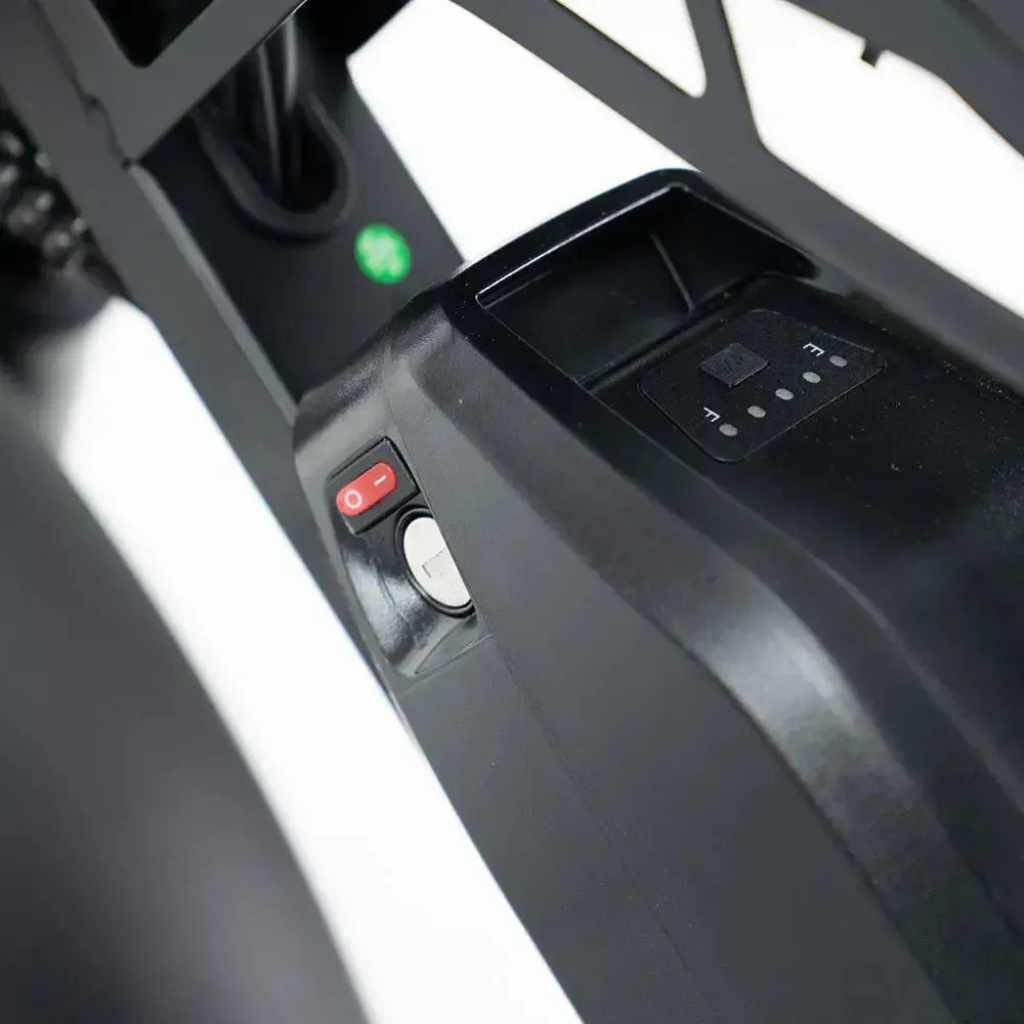 QMWHEEL V20 Pro - Zwart (incl. achterzitje, voorrekje & alarm)