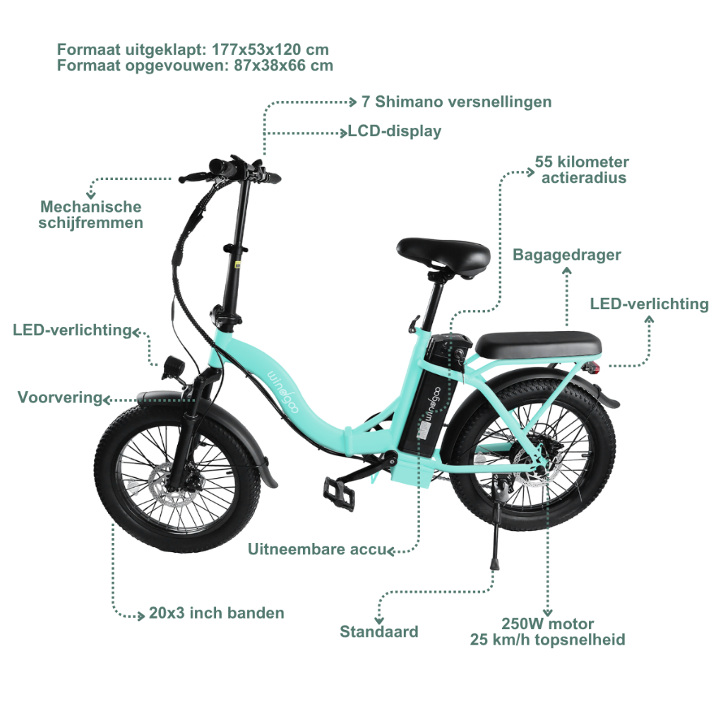 Windgoo E20 - Lichtgroen